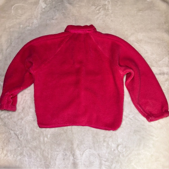 NWT Blu Pepper Pink Soft Fleece Snap Button Up Teddy Jacket Size Small - Picture 6 of 14